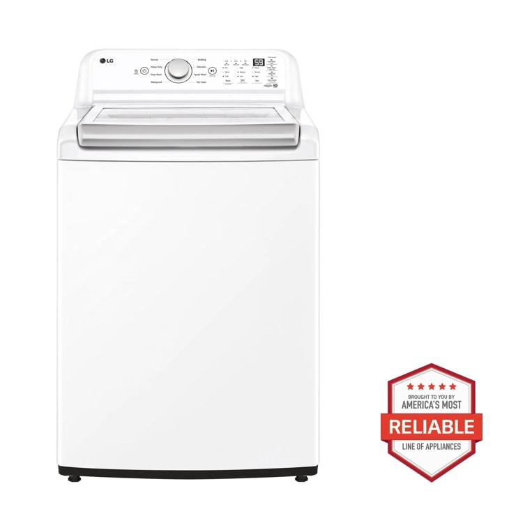 LG 4.8 cu. ft. Mega Capacity Top Load Washer with 4-Way Agitator & TurboDrum Technology