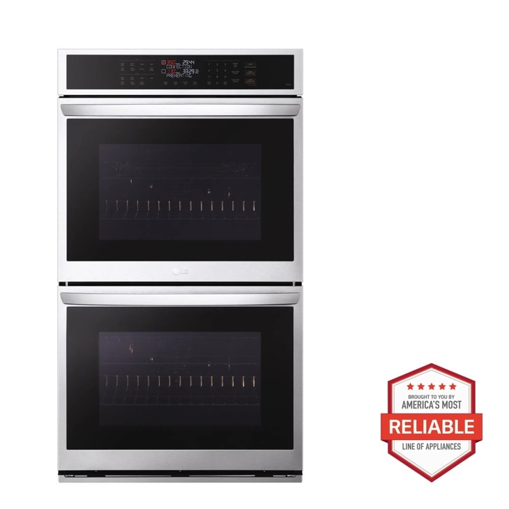 LG 9.4 cu. ft. Smart Double Wall Oven with Convection and Air Fry