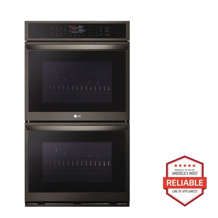 LG 9.4 cu. ft. Smart Double Wall Oven with Convection and Air Fry
