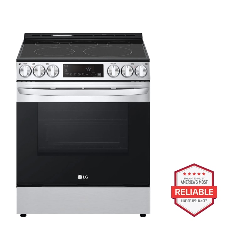 LG 6.3 cu. ft. Smart Wi-Fi Enabled Fan Convection Electric Slide-in Range with Air Fry & EasyClean