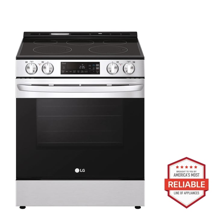 LG 6.3 cu. ft. Smart Wi-Fi Enabled Electric Slide-in Range with EasyClean