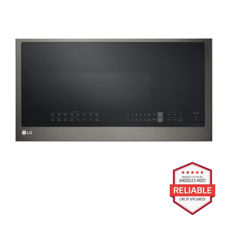 LG 1.7 cu. ft. Smart Over-the-Range Convection Microwave with Air Fry