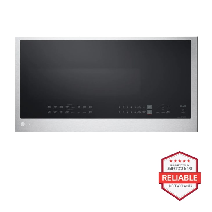 LG 1.7 cu. ft. Smart Over-the-Range Convection Microwave with Air Fry