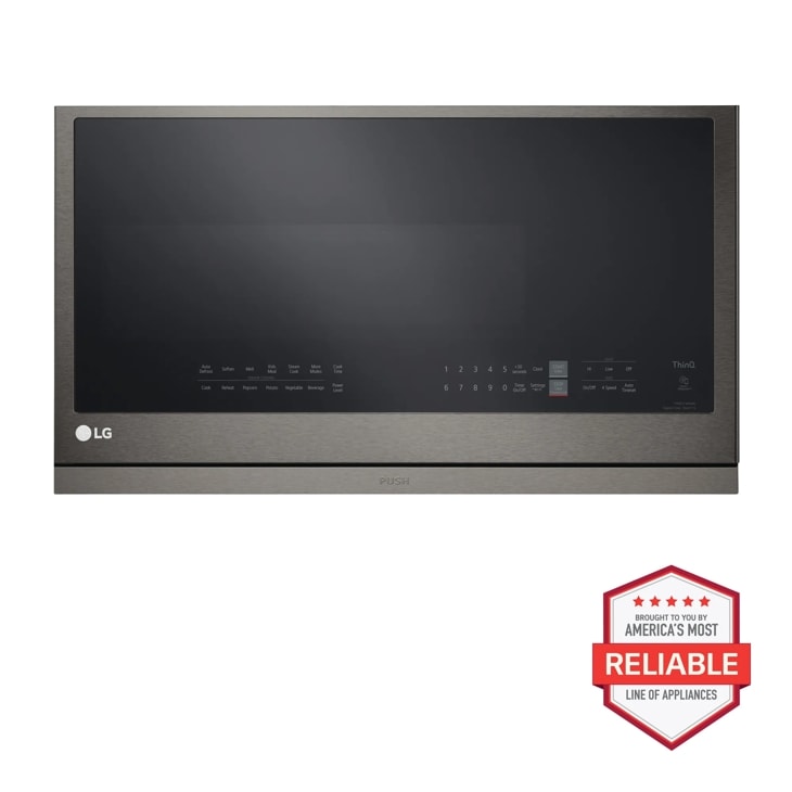 LG 2.1 cu. ft. Smart Over-the-Range Microwave with ExtendaVent2.0 & EasyClean