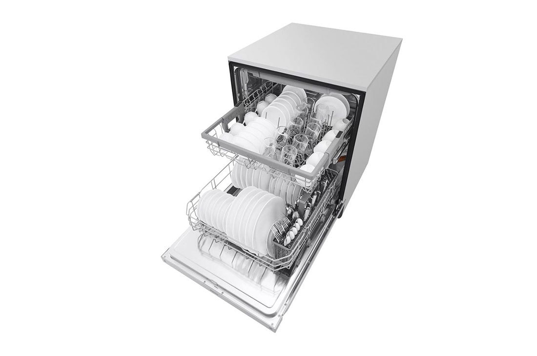 Front Control Smart wi-fi Enabled Dishwasher with QuadWash™