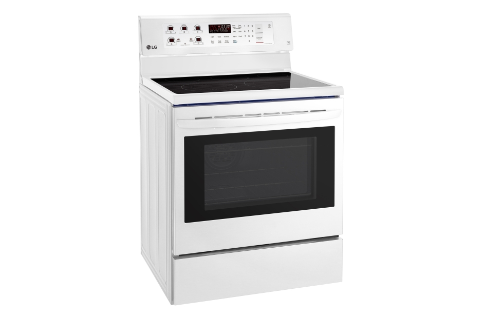 6.3 cu. ft. Electric Single Oven Range with True Convection and EasyClean® LRE3193SW