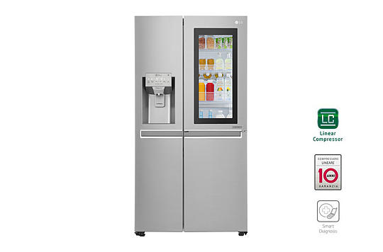 LG InstaView GSX960NSAZ Side by side | Frigoriferi in offerta su Unieuro LG InstaView GSX960NSAZ Side by side | Frigoriferi in offerta su Unieuro