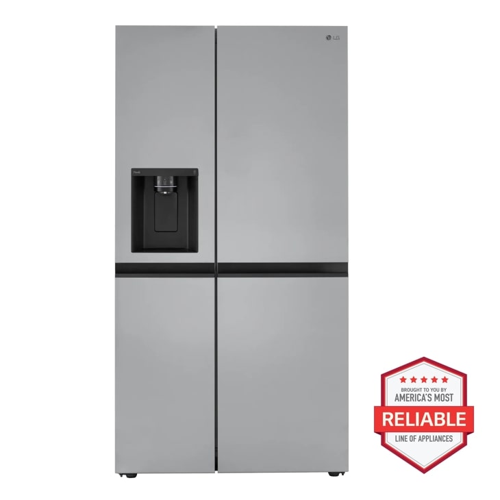 LG 27 cu. ft. Side-by-Side Refrigerator with Craft Ice