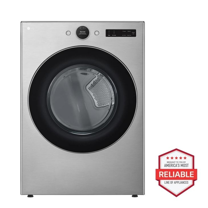 LG 7.4 cu. ft. Ultra Large Capacity Smart Front Load Gas Dryer with Sensor Dry & Steam Technology