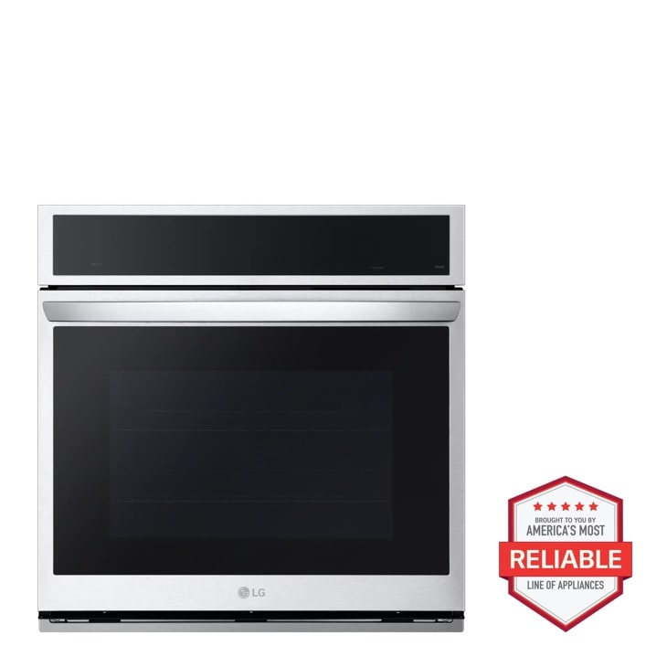 LG 4.7 cu. ft. Smart Wall Oven with InstaView, True Convection, Air Fry, and Steam Sous Vide