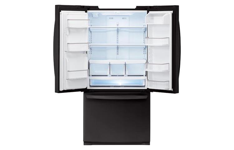 Ultra-Large Capacity 3 Door French Door Refrigerator with Ice & Water Dispenser (Fits a 33" Opening) LFX25978SB