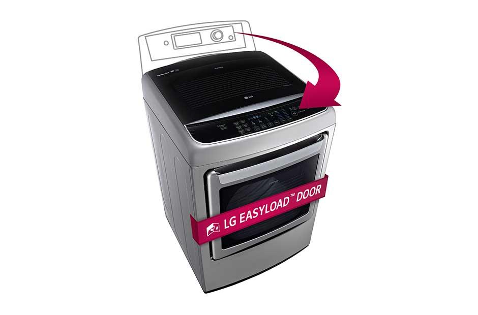 7.3 cu. ft. Ultra Large Capacity High Efficiency Front Control SteamDryer™ w/ EasyLoad™ Door DLEY1701VE