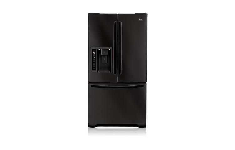 3-Door French Door Refrigerator with Ice and Water Dispenser (25 cu.ft.) LFX25971SB