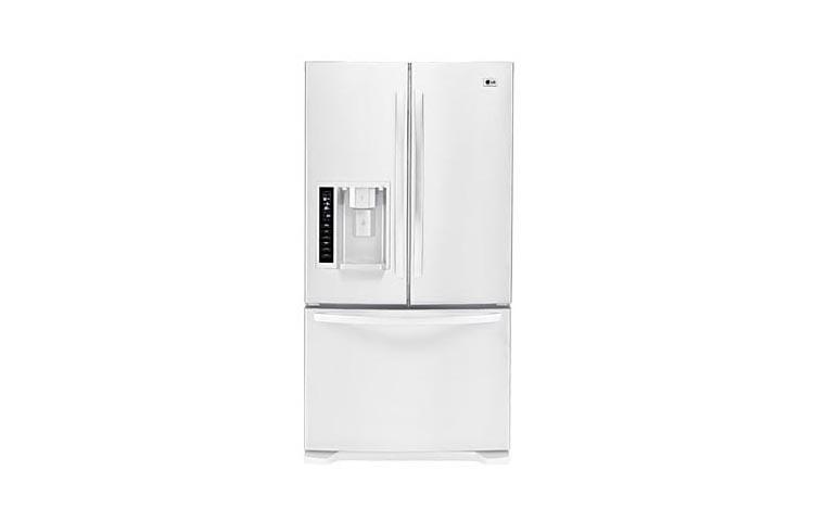 3-Door French Door Refrigerator with Ice and Water Dispenser (24.7 Cu.Ft.) LFX25975SW