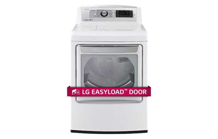 7.3 cu.ft. Ultra Large SteamDryer™ with EasyLoad™ Door DLEX5780WE