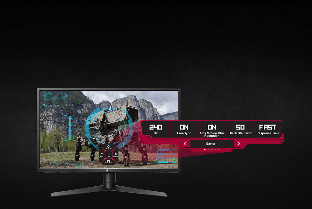 Lg 27gk750f B 27 Inch Fhd Computer Monitor