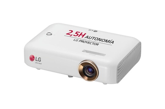 Proyector Lg Ph550g 550 100 ready bluetooth miracast para audio y ansi dlp 3d blanco cinebeam con batería integrada hasta autonomía 25h fuente led 1280 720 550lúmenes 720p 1280x720 ph550