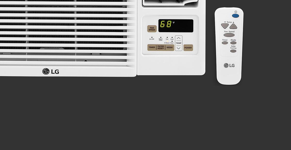 LG 23000 BTU Window Air Conditioner Cooling and Heating Cooler Heater