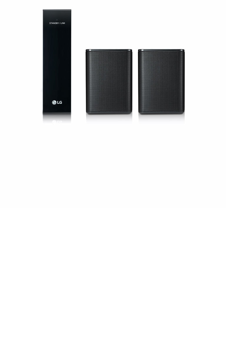 2.0 ch and 140W Sound Bar Wireless Rear Speaker Kit