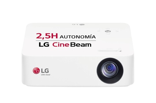 Proyector LED portátil LG CineBeam PH30N, HD con batería integrada