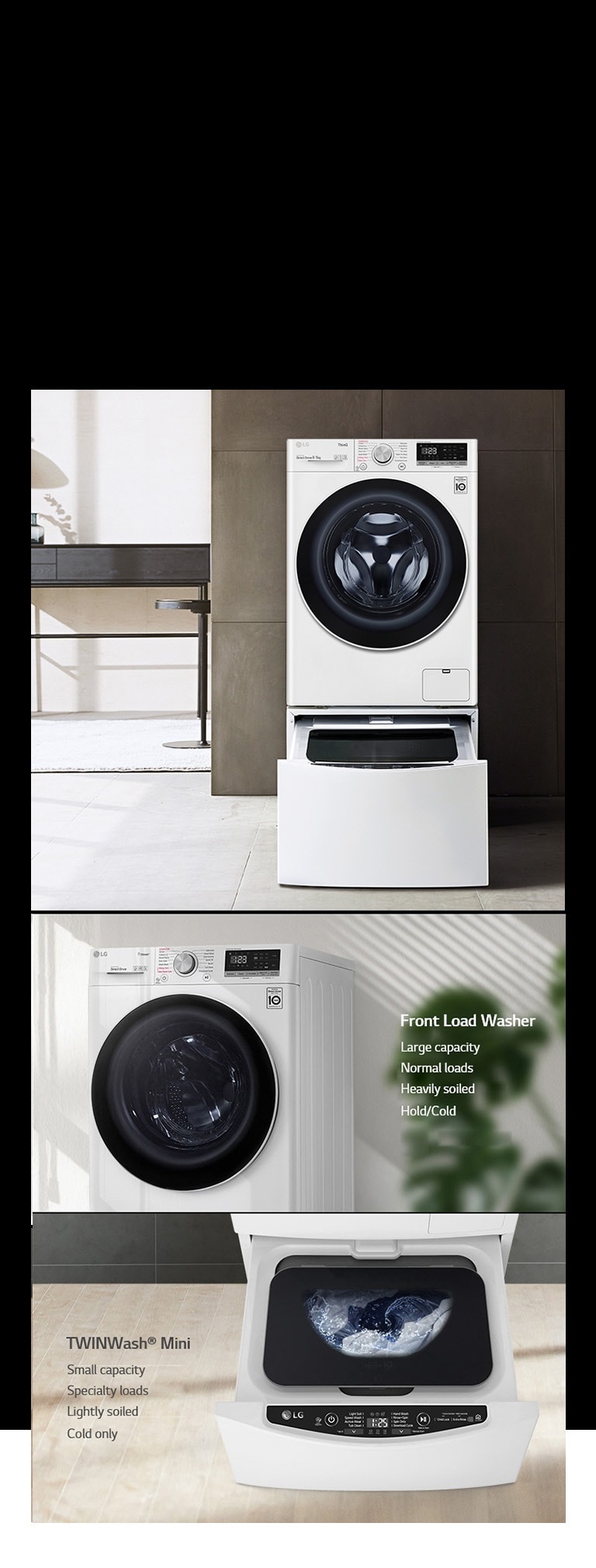 Lg 9kg 5kg Washing Machine Dryer Combo Wvc5 1409w Fridge Washer City