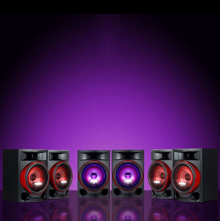 Mini System LG CL87 XBoom USB Bluetooth - 2350W