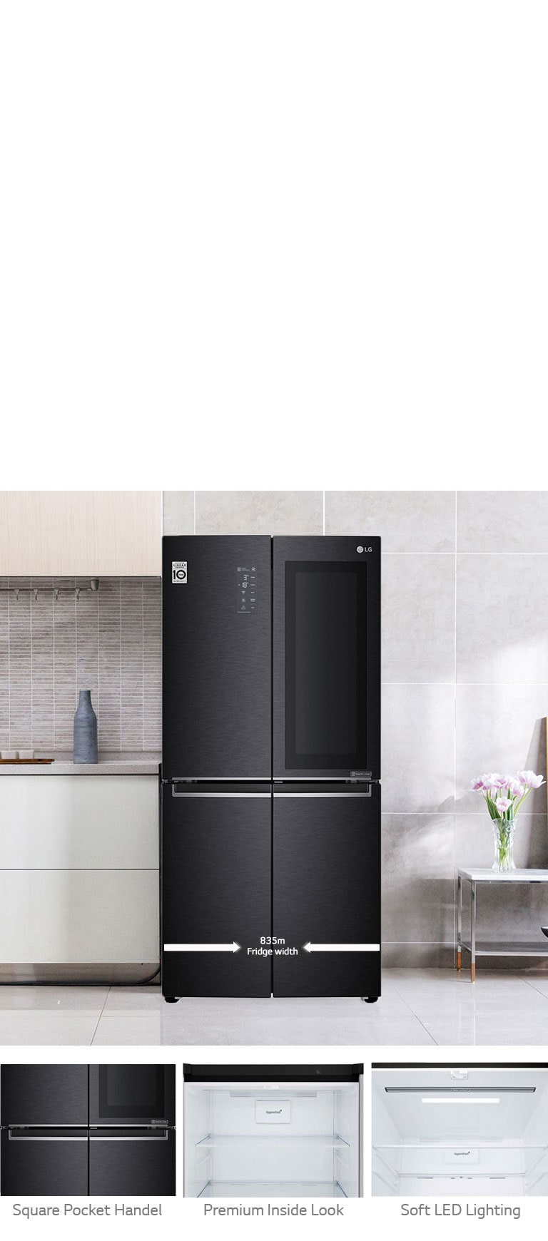 Lg Gc Q22ftqkl 4 Door 595l Refrigerators Harvey Norman Malaysia