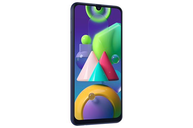 Samsung Galaxy M21 Online 6 Gb Ram 128 Gb Rom Blue At Best Price Vijay Sales