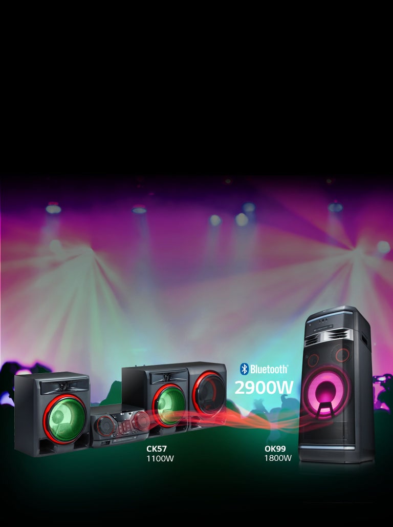 lg ck57 1100w bluetooth music system