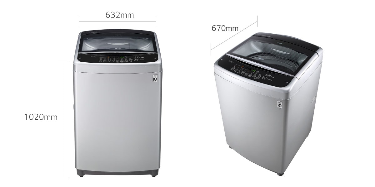 LG 13KG Turbo Drum Top Loader Washing Machine WM1369