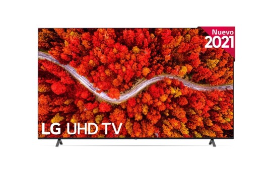 TV LED 217,4 cm (86'') LG 86UP80006LA Smart TV, HDR Dolby Vision, Dolby Atmos, 4K UHD, Inteligencia artificial