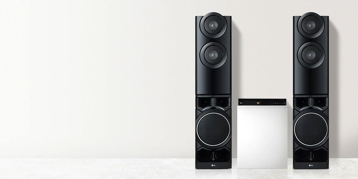 LG 4.2 Channel Sound Tower Home Theatre System Makro