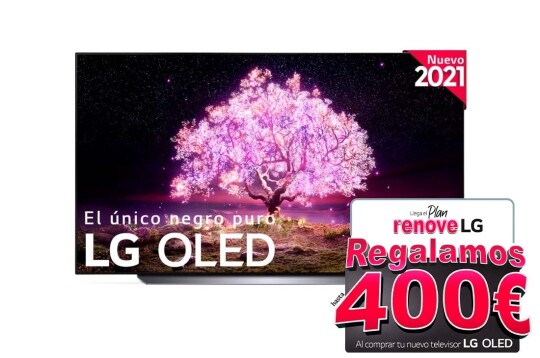 TV OLED 195 cm (77“) LG OLED77C14LB Ultra HD 4K Smart TV