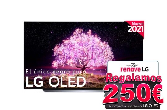 TV OLED 165 cm (65“) LG OLED65C14LB Ultra HD 4K Smart TV