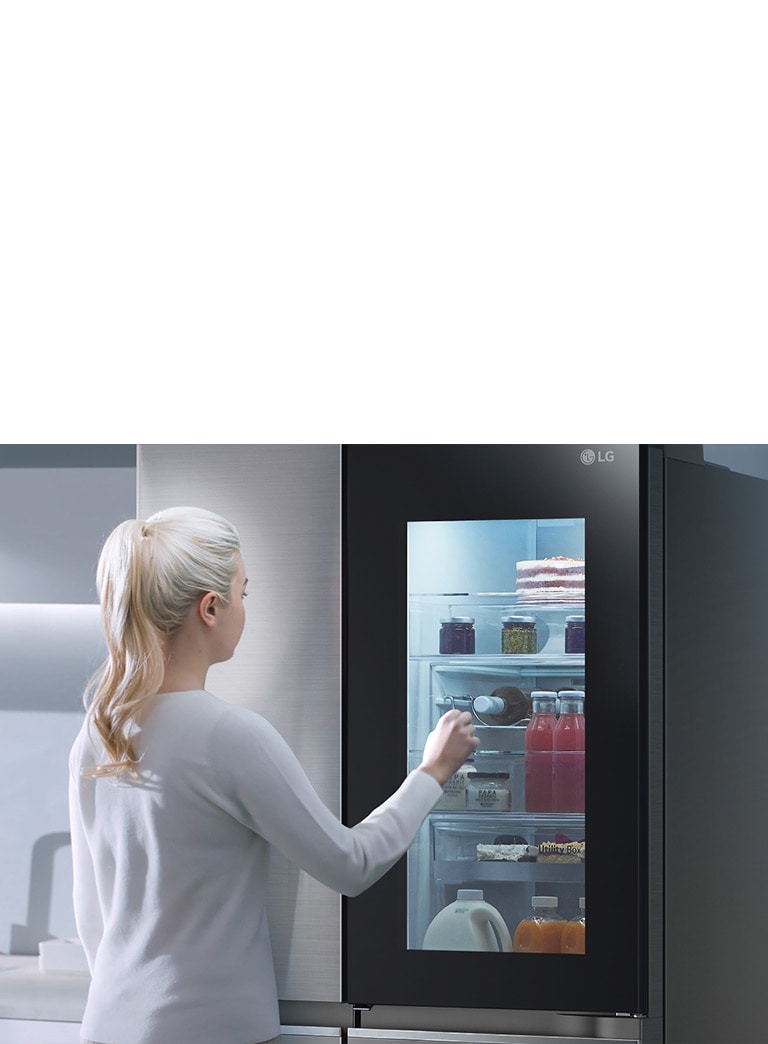 lg smart refrigerator side by side