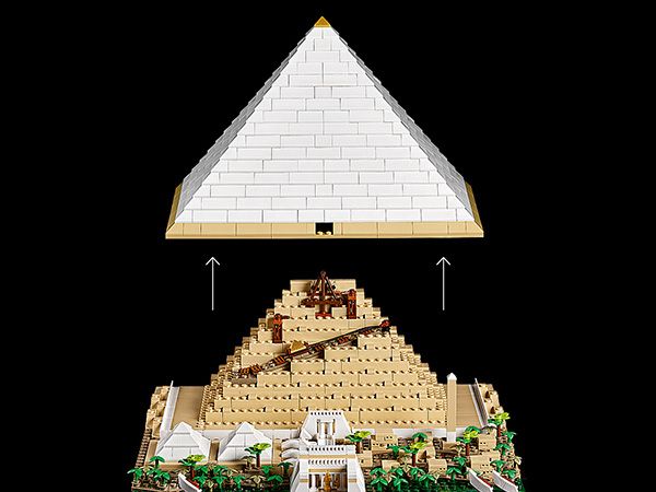 Giocattoli di costruzione LEGO 21058 Piramide di Cheope