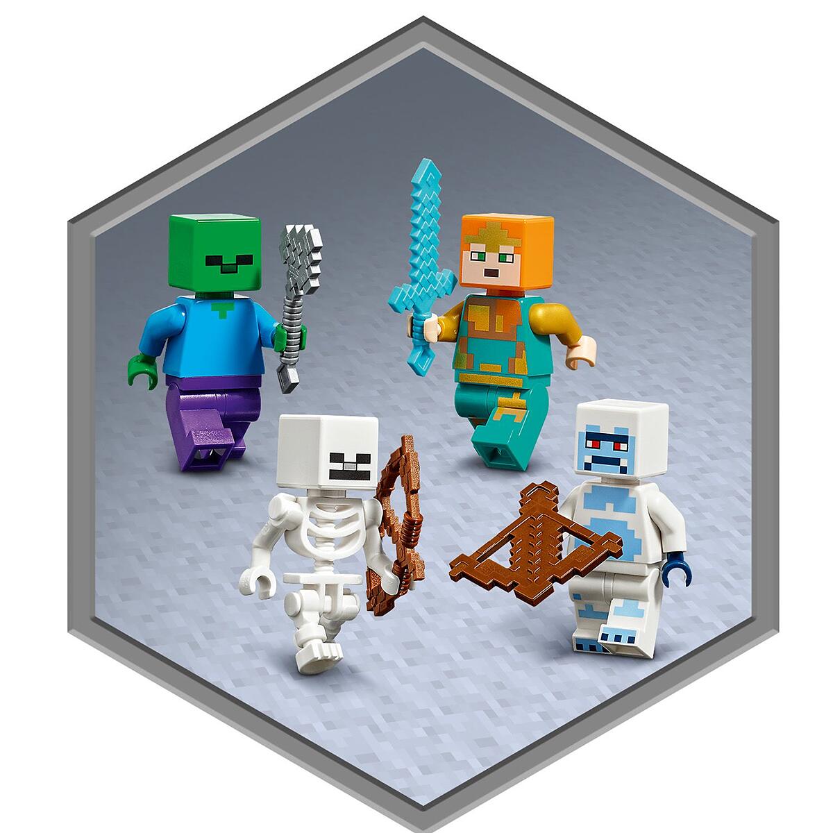 Familiar Minecraft® characters
