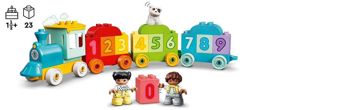 Introduces toddlers to numbers