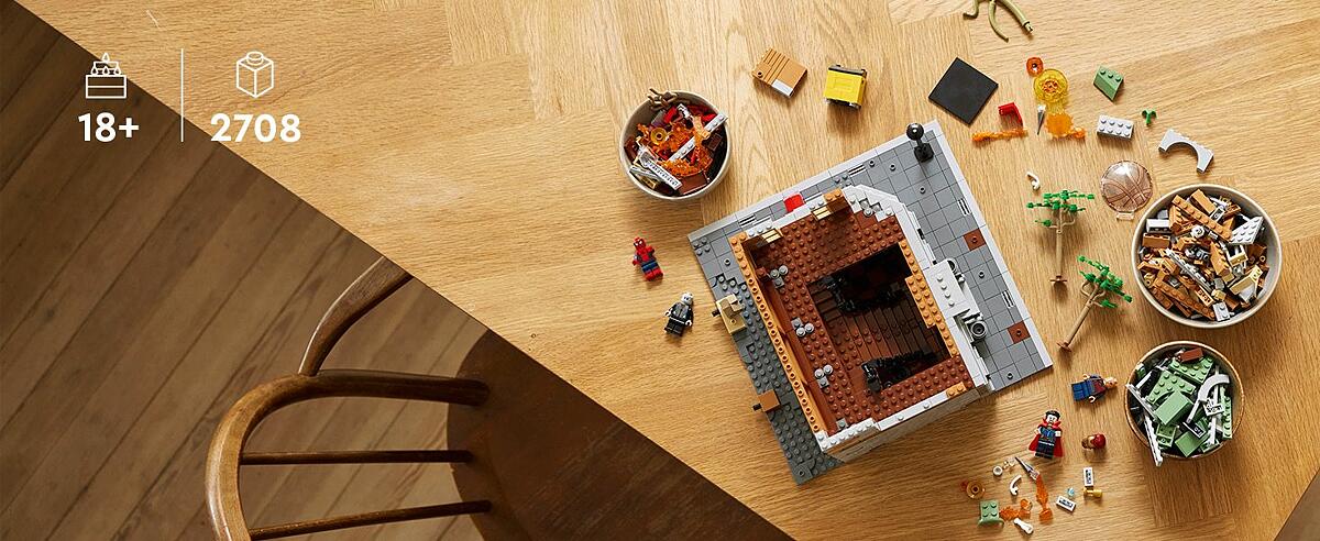 A building experience filled with familiar treats