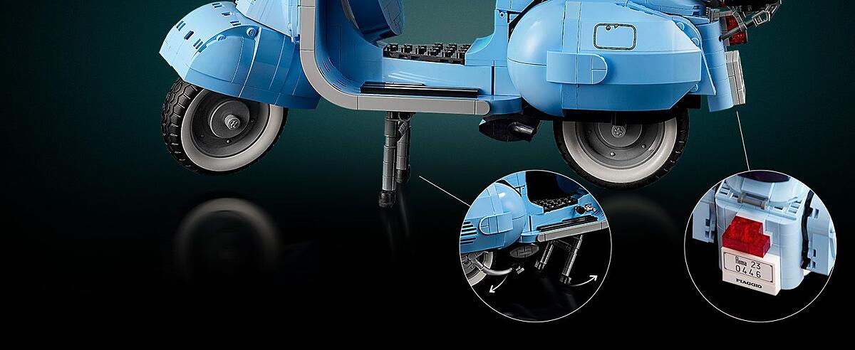 Inspired by the classic 1960s Vespa