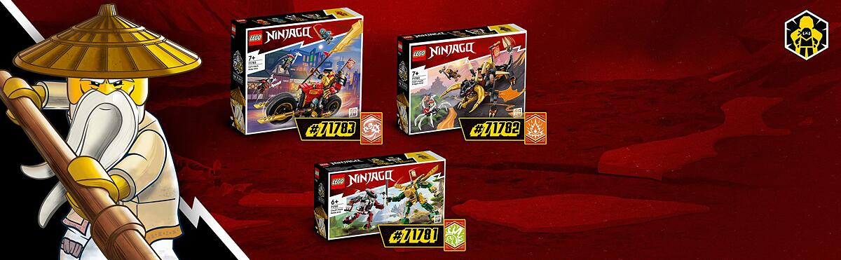 Collectible banners in other NINJAGO® playsets
