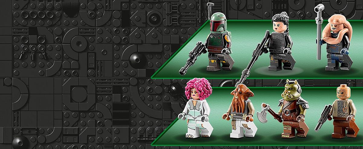 An exciting lineup of LEGO® Star Wars™ characters