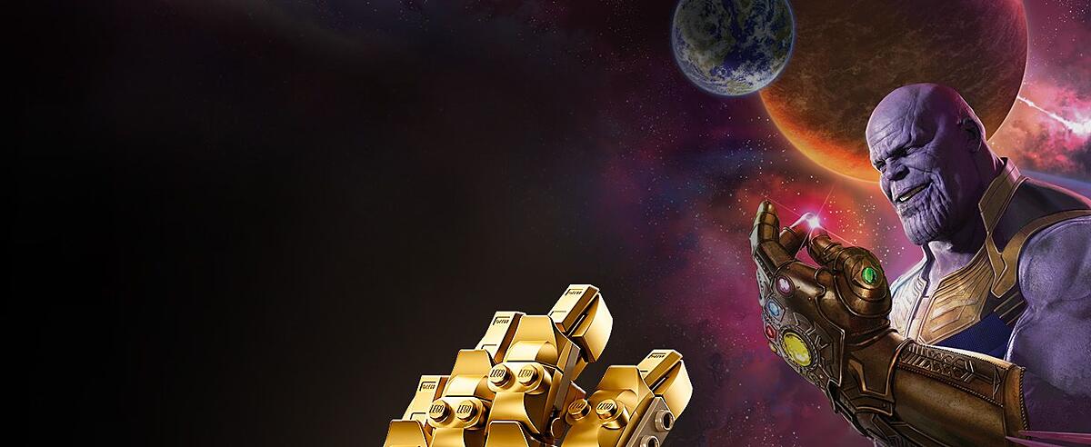 Collectible Infinity Gauntlet to build and display