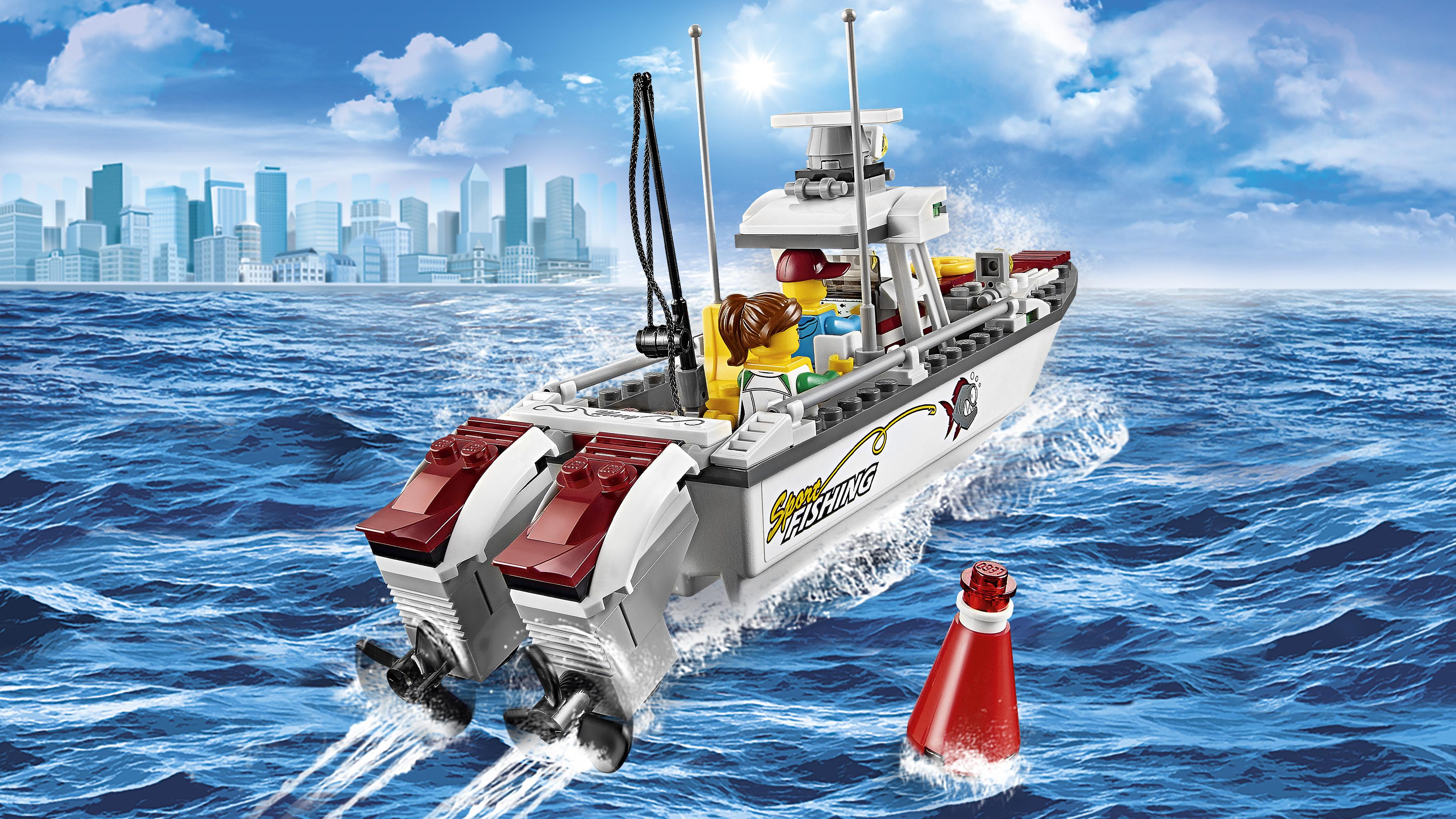 lego city barco de pesca