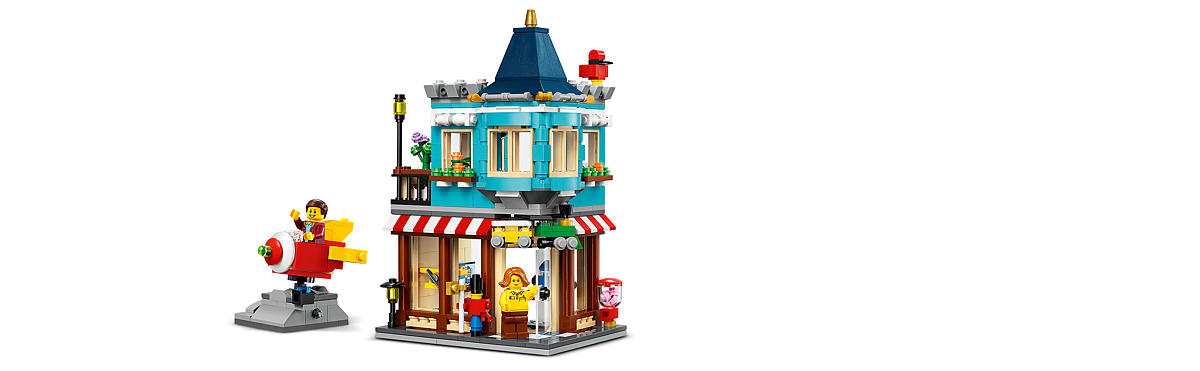 3 times the building thrill with LEGO® bricks
