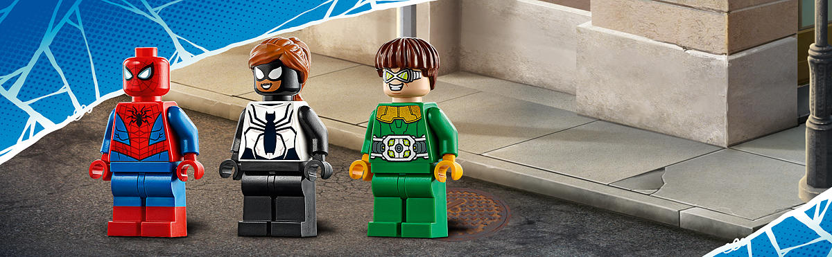 Includes 3 LEGO® minifigures