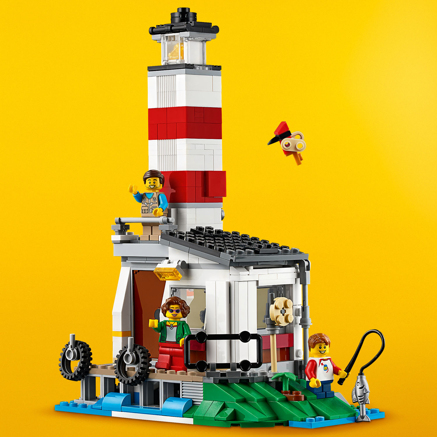 Lighthouse with an office