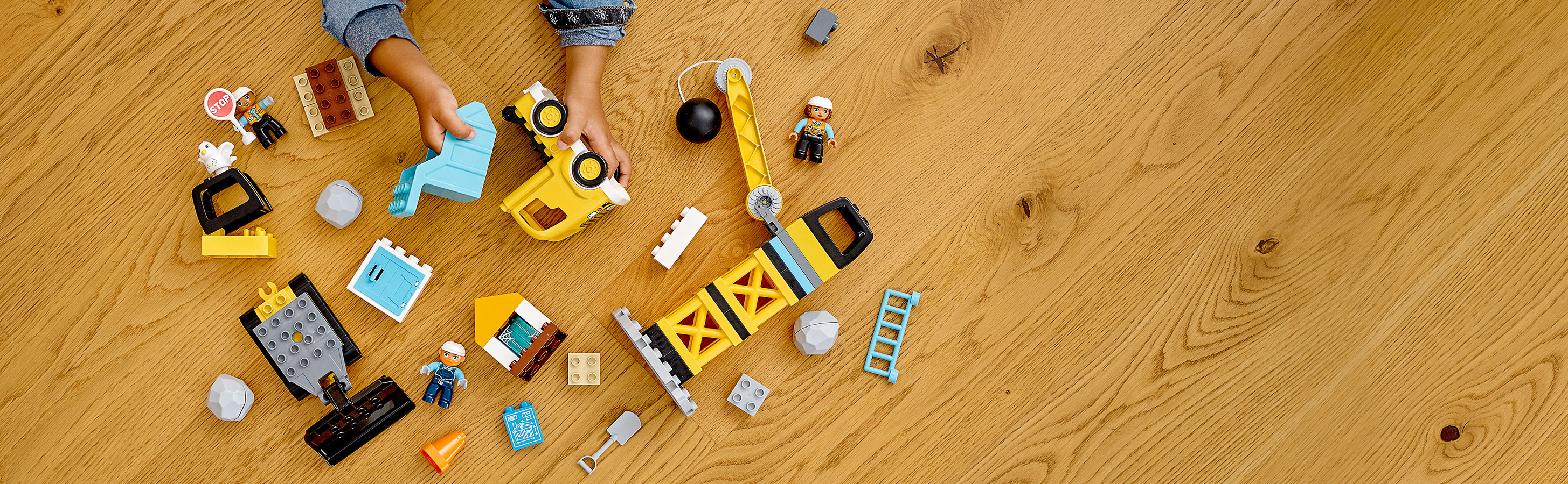 Budding builders get straight to work