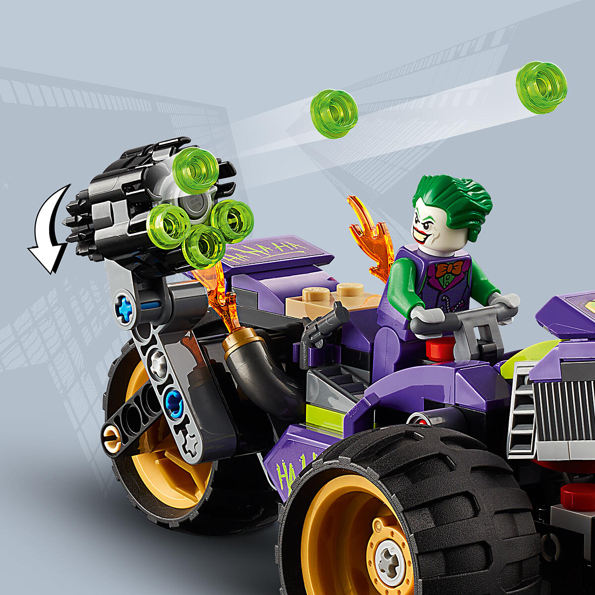 jokers trike chase lego