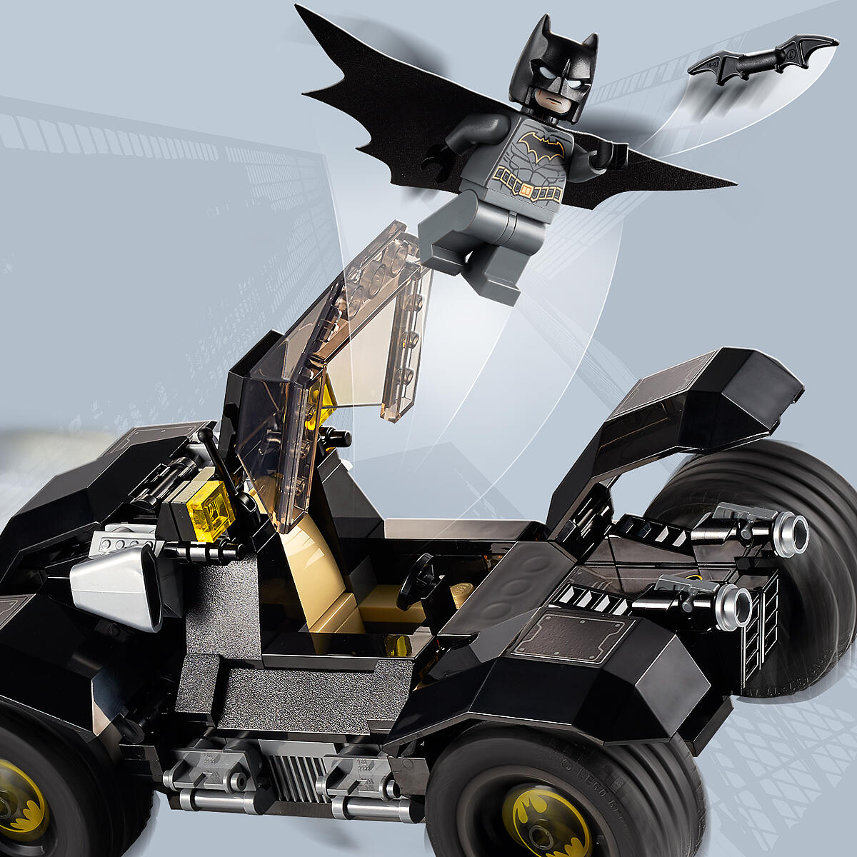 Accessible Batmobile™ cockpit